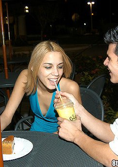 Cute latina babe gets down and dirty with some strangers that she just met
