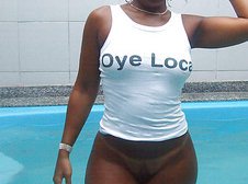 Big booty Joyce Desouza loves to ride the cock